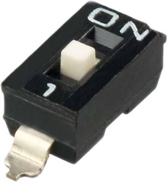 IKD0103101, 1 Way Surface Mount DIP Switch SPST, Raised Actuator Slide Actuator