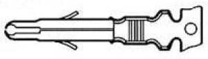 350705-2, Pin & Socket Connectors PIN 20-14 BR/AU SPLIT 350705-2, Pin & Socket Connectors PIN 20-14 BR/AU SPLIT