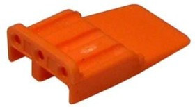 WM3S, DTM Female 3 Way Wedgelock for use with Automotive Connectors