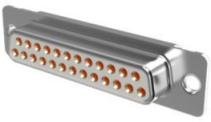 DE09S065TLF, Разъем D-Sub; PIN: 9; гнездо; "мама"; на панель; прямой; пайка; 5А