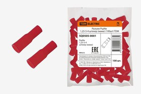 Разъем РшИм 1,25-5-4 штекер (мама) (100шт) TDM Разъем РшИм 1,25-5-4 штекер (мама) (100шт) TDM