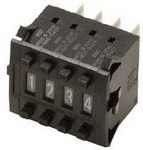 A7PS-254-1, Thumbwheel Switches &amp; Pushwheel Switches PUSHWHEEL SWITCH