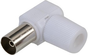 PSG08528, Разъем РЧ / Коаксиальный, TV Коаксиальный, Прямоугольное Гнездо, Винт, RG6