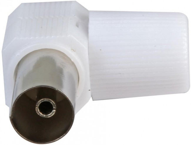 PSG08528, Разъем РЧ / Коаксиальный, TV Коаксиальный, Прямоугольное Гнездо, Винт, RG6