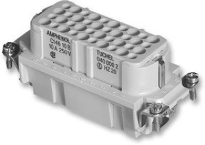 T2111342101-000, HEAVY DUTY INSERT, PLUG, 7POS, 40A T2111342101-000, HEAVY DUTY INSERT, PLUG, 7POS, 40A