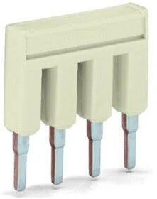 2001-406, 6-конт. перемычка изолированная, св.-серая 2001-406, 6-конт. перемычка изолированная, св.-серая