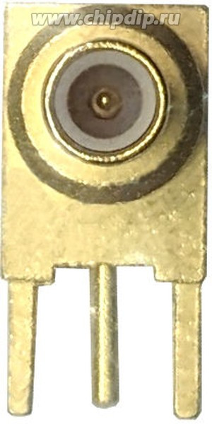 R114665000, Разъем SMB угловой на плату