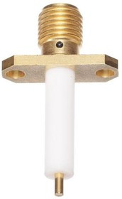 R125464270, RF Connectors / Coaxial Connectors SMA / 2 HOLE FLANGE JACK RECEPTACLE WITH CYLINDRICAL CONTACT