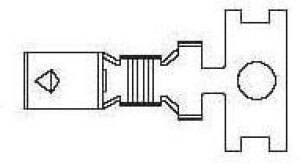 1123721-1 (Cut Strip), Heavy Duty Power Connectors EP CONN REC CONTACT Cut Strip of 100