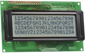 LCM-S02004DSR, DISPLAY, DOT MATRIX, LCD, 20 X 4