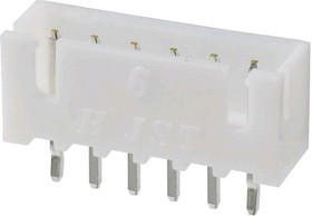 B6B-XH-A, Вилка прямая на плату 2.5мм