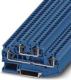 3031432, DIN Rail Terminal Blocks STTB 4 BU