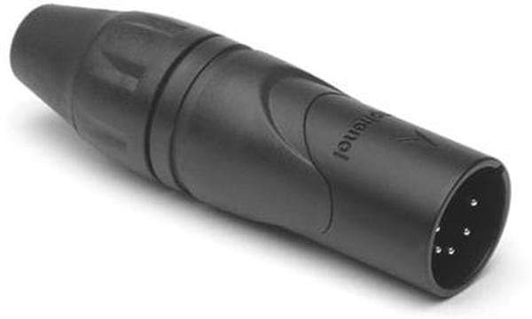 AX5MB-AU, Аудио разъем XLR, 5 контакт(-ов), Штекер, Монтаж на Кабель, Контакты с Покрытием из Золота