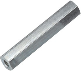 970100351, Стойка, Сталь, M3, Шестигранное Гнездо - Гнездо, 10 мм