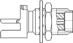 142-0711-851, RF Connectors / Coaxial Connectors SMA JACK ASSMBLY END LAUNCH BULKHEAD 142-0711-851, RF Connectors / Coaxial Connectors SMA JACK ASSMBLY END LAUNCH BULKHEAD