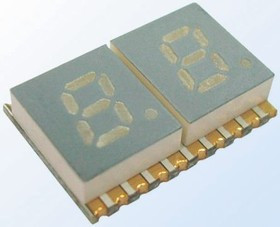 KCDC03-106, KCDC03-106 2 Digit 7-Segment LED Display, CC Orange 46 mcd RH DP 7.6mm KCDC03-106, KCDC03-106 2 Digit 7-Segment LED Display, CC Orange 46 mcd RH DP 7.6mm