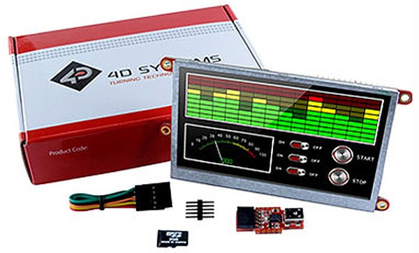 SK-43DCT, SK-43DCT TFT LCD Colour Display / Touch Screen, 4.3in, 480 x 272pixels