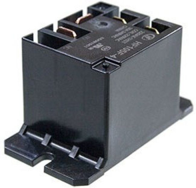 HF105F-4/220AK-1HST, Реле, 220 AC, 4.8 mm толщина контактов AgSnO2, 1 form A, plastic sealed,