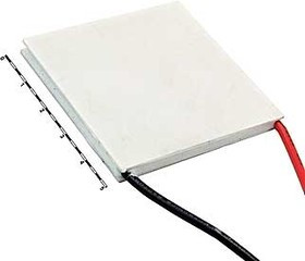 Модуль Пельтье 50x50x4 мм, напряжение 12 В, ток 12 А, 106 Вт, TEC1-12712