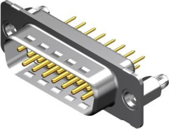 173109-1893, D SUB CONNECTOR, PLUG, DA, 15POS, TH