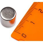 Неодимовый магнит диск 10х10 мм