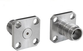 RFSSMAA4JAACFEC, RF Connectors / Coaxial Connectors SSMA Straight Jack 4 Hole Flange RF Connector Ext PTFE 3.1mm