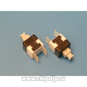 PSM1-2-0, Кнопка миниатюрная без фиксации с щелчком PSM1-2-0, Кнопка миниатюрная без фиксации с щелчком