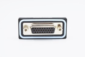 HDF-R26-213L461, HDF 26 Way Right Angle Solder D-sub Connector Socket, 2.29mm Pitch, with 4-40 Boardlocks HDF-R26-213L461, HDF 26 Way Right Angle Solder D-sub Connector Socket, 2.29mm Pitch, with 4-40 Boardlocks