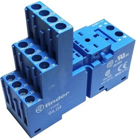 94.04 SMA, Колодка для реле 55.34, 55.32, 85.02, 85.04. (OBSOLETE)