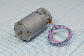Двигатель постоянного тока 27В, 4500 об/мин; №двиг39 двиг 27В\2,3Вт\\4500\ \ДПМ-25-Н1-07Т