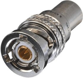 PL75C-307, RF Connectors / Coaxial Connectors TRB Strt Plug for TRC-75-1 Cbl 3-lug