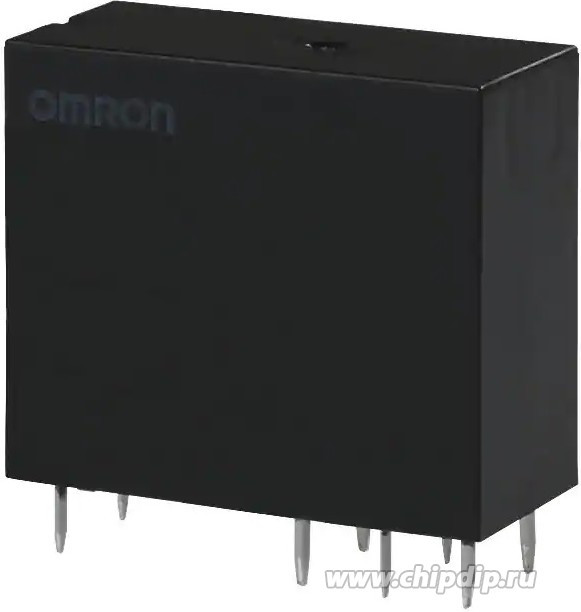 G2R2412DC, Реле силовое 12В DC, 5А, 2 Form С, DPDT (=G2R-24-12VDC)