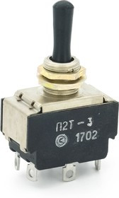 П2Т-9Л (on)-off-on, 6А 250В Тумблер двухполюсный