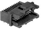6-104069-2, Board to Board &amp; Mezzanine Connectors 24 POS HDR R/A DUAL ROW