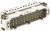 HTS-1-1103634-1, Разъем: HDC, "папа", HTS HE, PIN: 6, 6+PE, размер 3, 16А, 400В