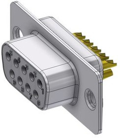DT09SZ/2, D-Sub socket, Socket, DE-9, Solder Cup