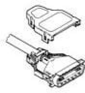 554953-2, D-Sub Standard Connectors PLUG KIT 50POS BAIL LK SHLD