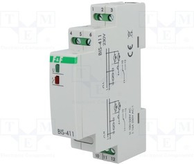 BIS-411, Реле: установочное, бистабильное, SPDT, Монтаж: DIN, 16А, -25-50°C