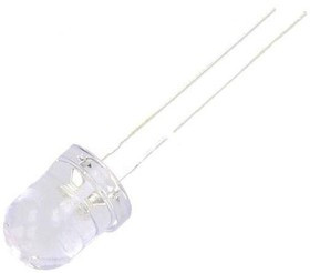 OSBB628131A, LED; 7.8mm; blue; 8400?10000mcd; 30°; Front: convex; 2.9?3.6V