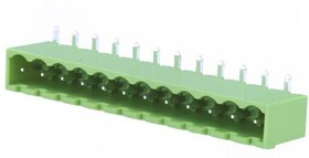 XY2500R-D-5.08-12PIN, Разъемный клеммник, Ш.контактов: 5,08мм, Кол-во полюс: 12, гездо