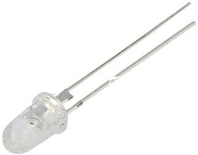 OS5RKA5201P, LED; 5mm; red; 100000?120000mcd; 8°; Front: convex; 2.3?2.8V