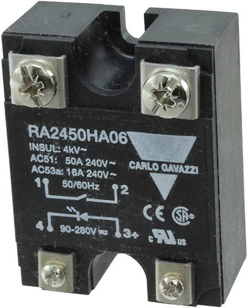 RA2450HA06, Solid State Relays - Industrial Mount SSR ZERO SW 240V 50A