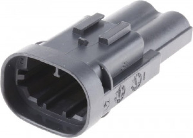1544334-1, Корпус Автомобильного Разъема, NG1, Гнездо, 2 вывод(-ов), AMP NG1 Series Socket Contacts