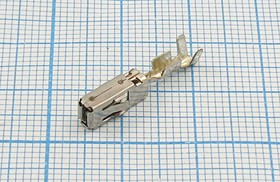 Клемма розетка, 3x0,8, 1,0-1,5мм2