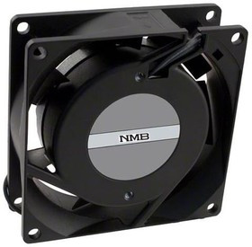 08025MB-A1L-AA-00, AC Axial Fan, Square, 80 мм, 25 мм, Качения, 20.1 фут³/мин 08025MB-A1L-AA-00, AC Axial Fan, Square, 80 мм, 25 мм, Качения, 20.1 фут³/мин