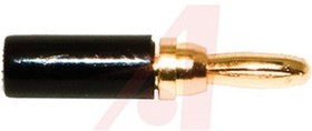 BU-P3690-0, Black Mini Banana Plug BU-P3690-0, Black Mini Banana Plug