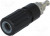 POL6718-SW, Гнездо, "банан" 4мм, 36А, 33ВAC, 70ВDC, черный, под пайку, -20-80°C