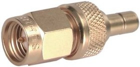 33_SMA-SMB-50-1/111_NE, RF Adapter, Straight, SMA Plug - SMB Socket, 50Ohm