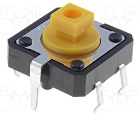 B3F-4155, Tactile Switches 12MM Tactile Switch 260GF 7.3MM B3F-4155, Tactile Switches 12MM Tactile Switch 260GF 7.3MM