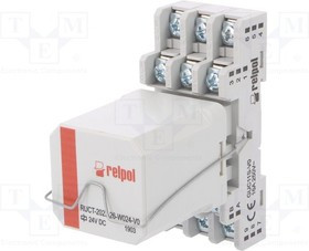 PRUCT202326W024V0, Реле: интерфейсное, 3PST-NO, Uобмотки: 24ВDC, 16А, 16A/250ВAC, DIN